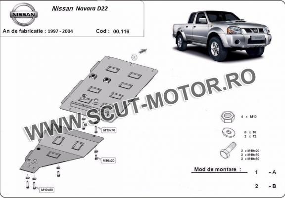 Scut cutie de viteza Nissan Navara D22