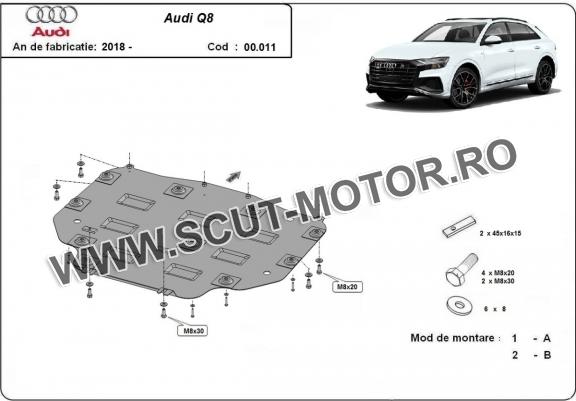 Scut cutie de viteză Audi Q8
