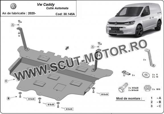 Scut motor VW Caddy - cutie de viteză automată