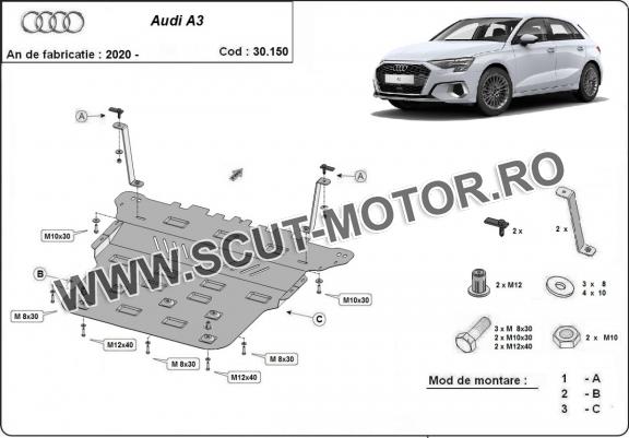 Scut motor Audi A3