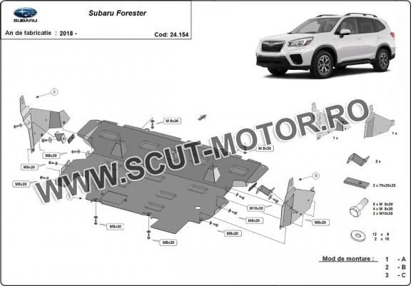 Scut motor Subaru Forester