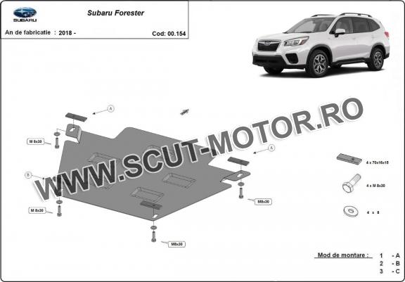 Scut cutie de viteză Subaru Forester