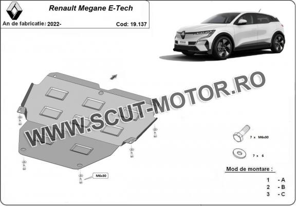 Scut motor Renault Megane E-Tech