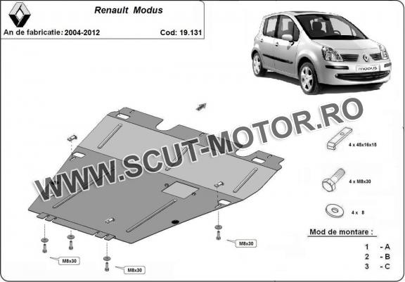 Scut motor Renault Modus