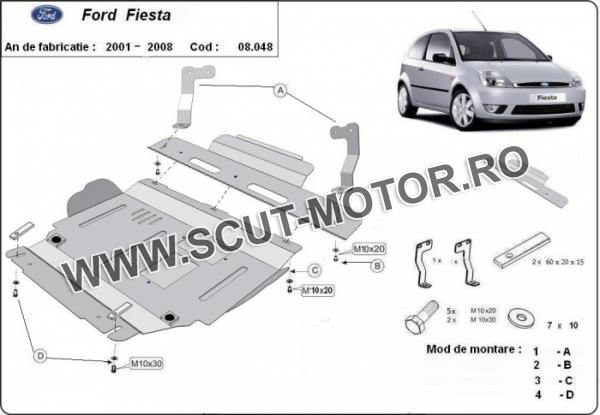 Scut motor Ford Fiesta 1