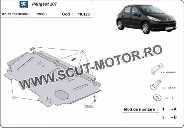Scut motor Peugeot 207 1