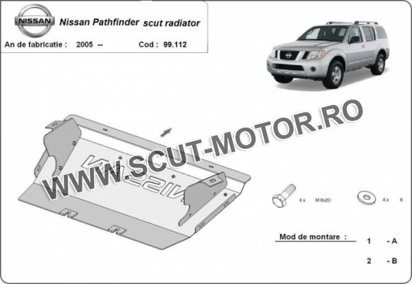 Scut radiator Nissan Pathfinder 1