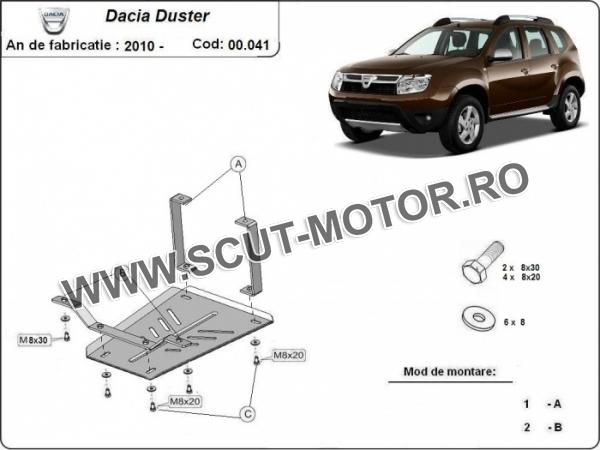 Scut diferențial Dacia Duster 1