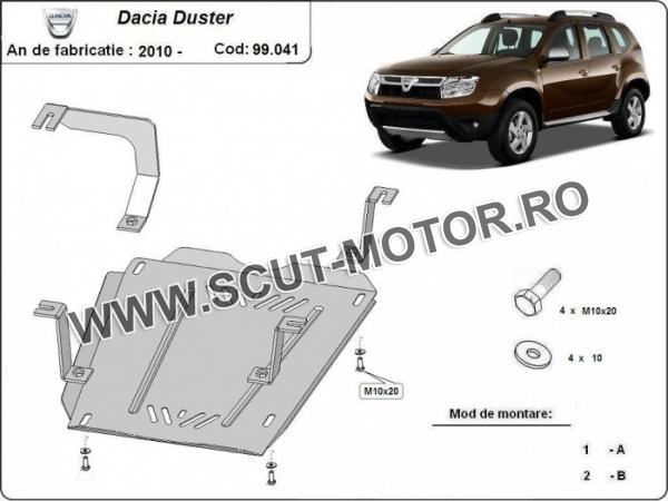 Scut rezervor Dacia Duster 1