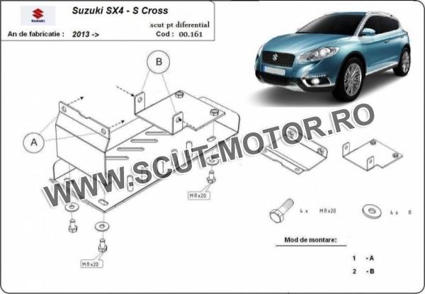 Scut diferențial Suzuki S-Cross - 4WD 1