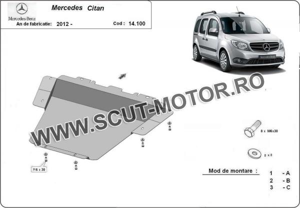 Scut motor Mercedes Citan 1