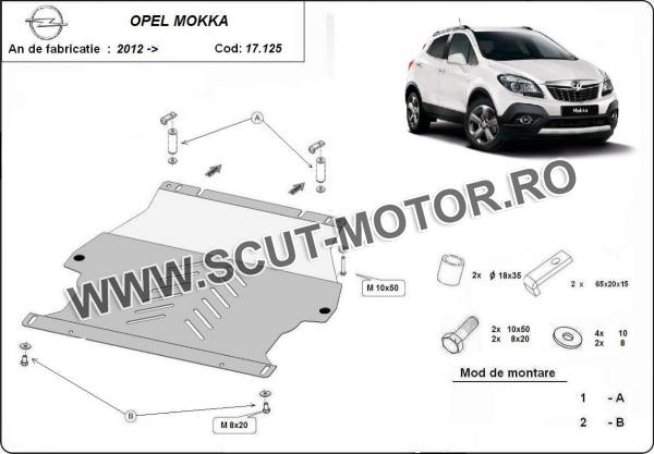 Scut motor Opel Mokka 1