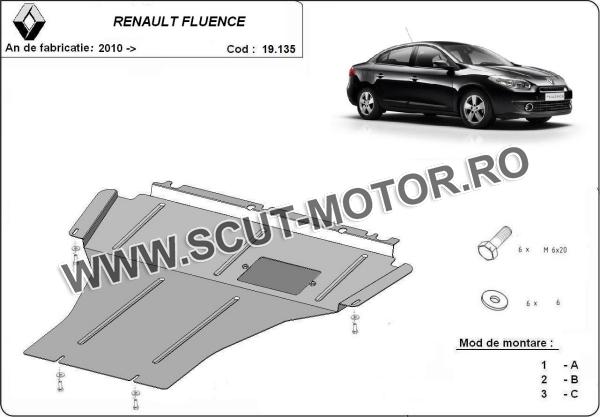 Scut motor Renault Fluence 1