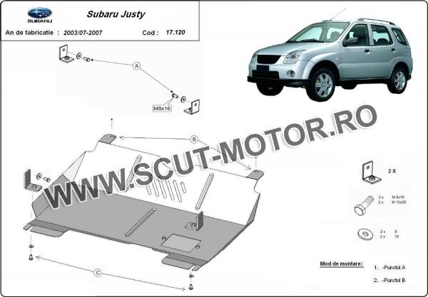 Scut motor Subaru Justy 1