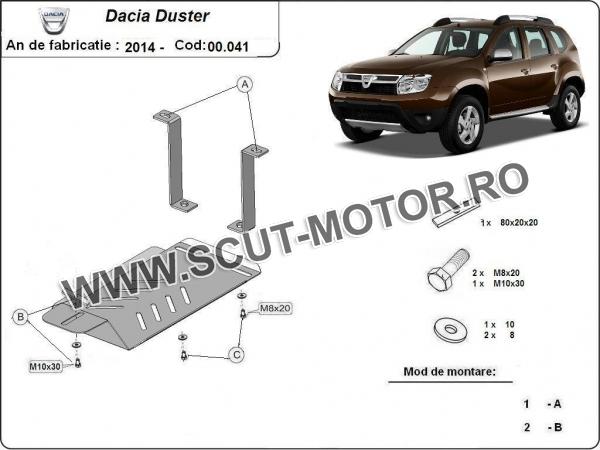 Scut diferențial Dacia Duster 4x4 1