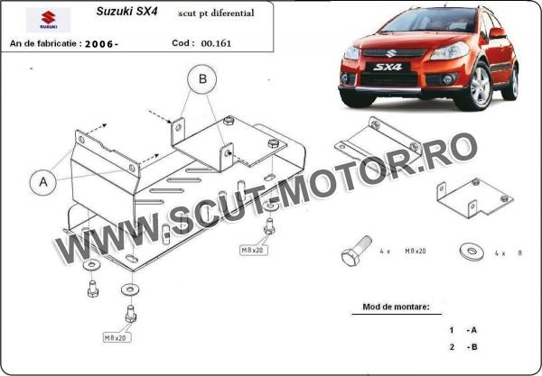 Scut diferențial Suzuki SX 4WD 1
