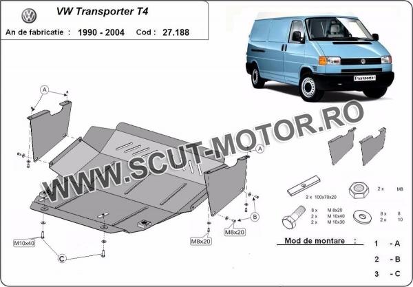 Scut motor VW Transporter T4 Caravelle 1