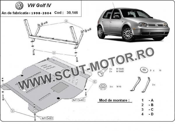 Scut Motor Volkswagen Golf 4 1