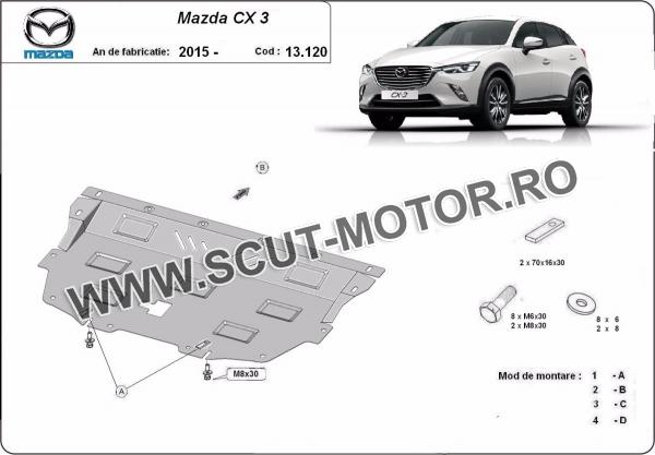 Scut motor Mazda CX3 1