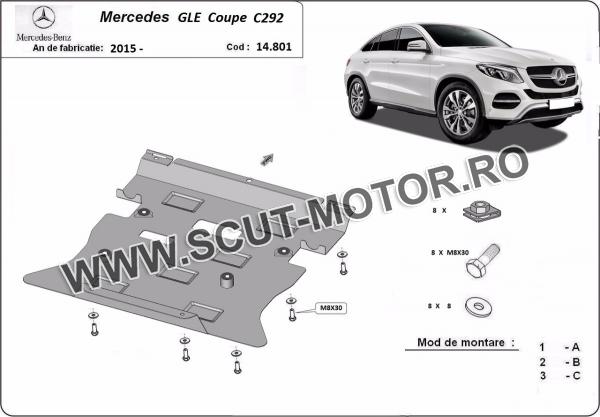 Scut motor Mercedes  GLE Coupe C292 1