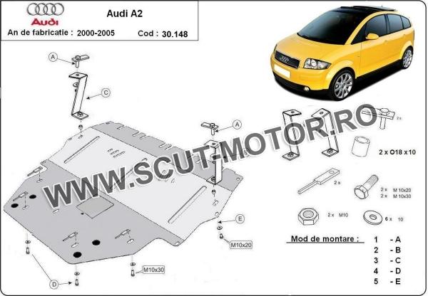 Scut motor Audi A2 1