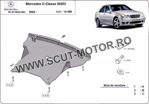 Scut motor Mercedes C-class W203 1