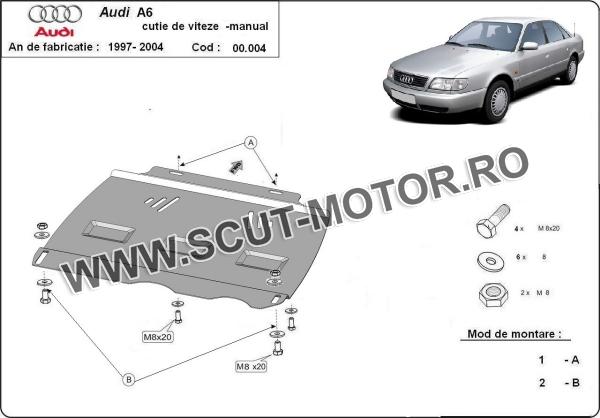 Scut cutie de viteză manuală  Audi A6 1