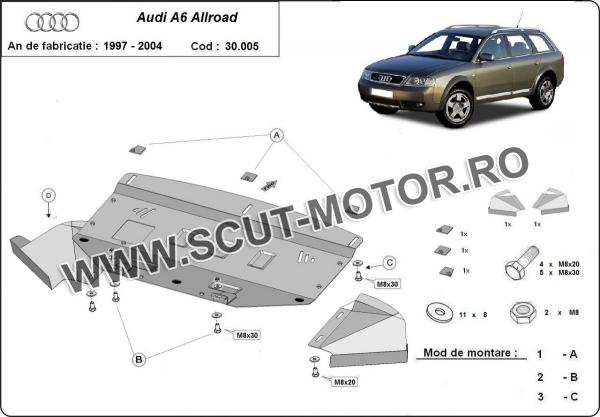 Scut motor Audi A6 Allroad 1