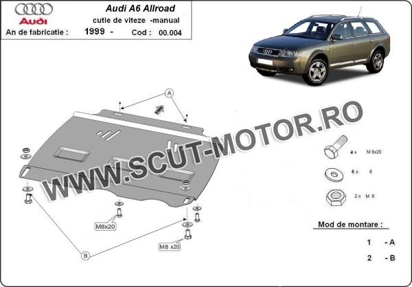 Scut cutie de viteză manuală  Audi A6 Allroad 1