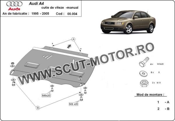 Scut cutie de viteză manuală  Audi A4 B6 1