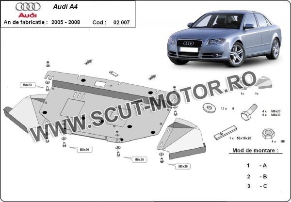 Scut motor Audi A4 B7 6