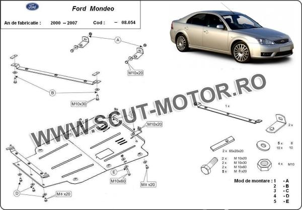 Scut motor Ford Mondeo 3 1