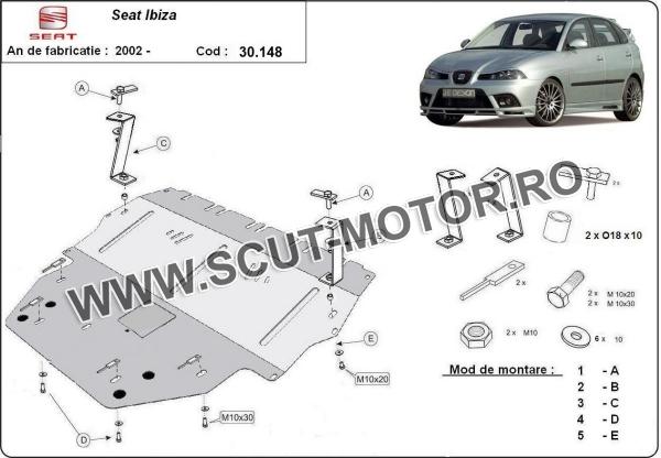 Scut motor Seat Ibiza Diesel 1