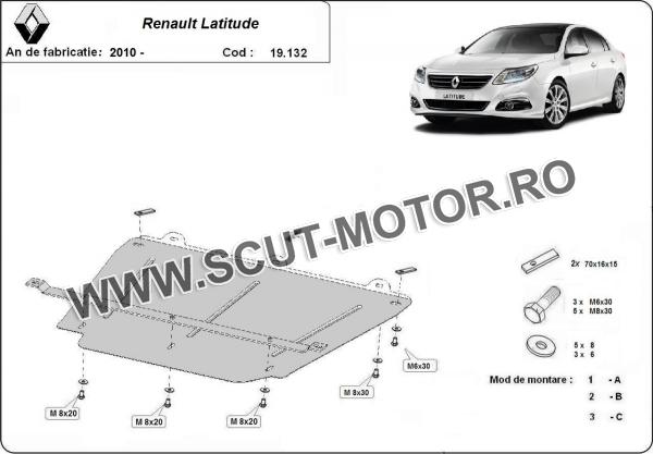 Scut motor Renault Latitude 1