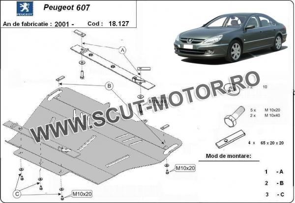 Scut motor Peugeot 607 1