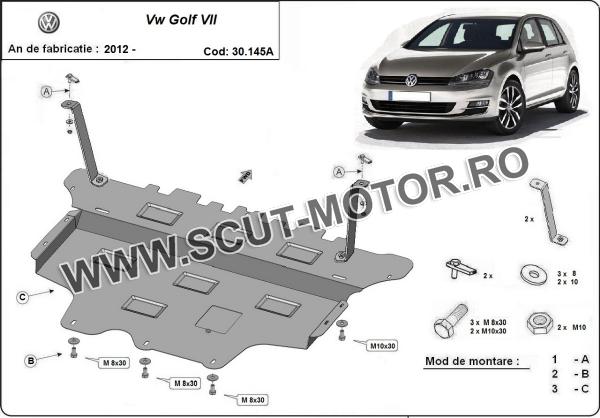 Scut motor și cutie de viteză VW Golf 7 - cutie de viteză automată 1