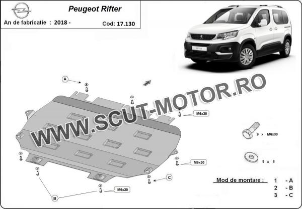 Scut motor Peugeot Rifter 1