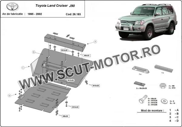 Scut motor Toyota Land Cruiser J90 1