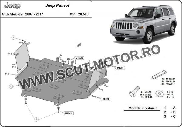 Scut motor Jeep Patriot 1