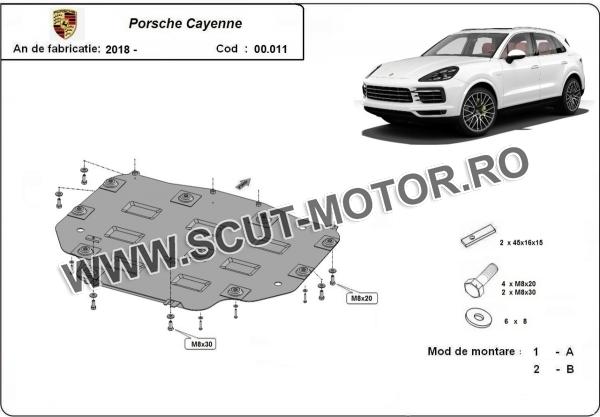 Scut cutie de viteză Porsche Cayenne 2