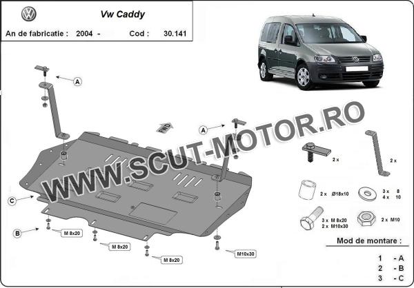 Scut motor  VW Caddy 2