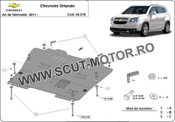Scut motor Chevrolet Orlando 1