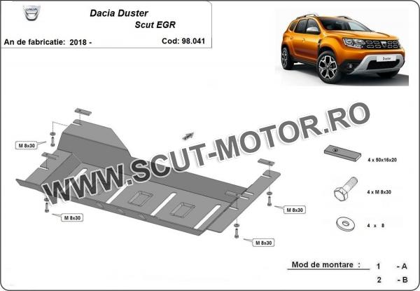 Scut Sistem Stop&GO, EGR Dacia Duster Diesel 1