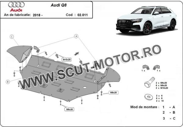 Scut motor Audi Q8 1