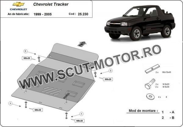 Scut motor Chevrolet Tracker 3