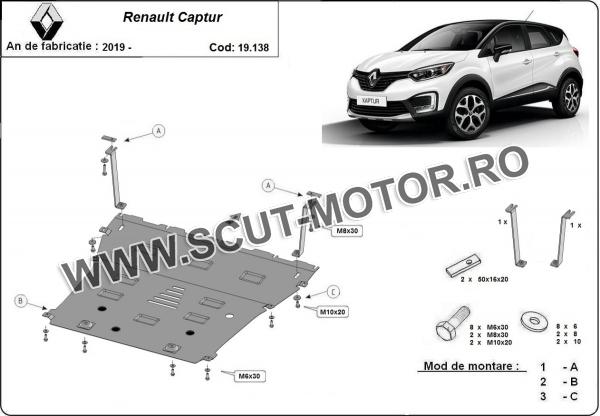 Scut motor Renault Captur 1