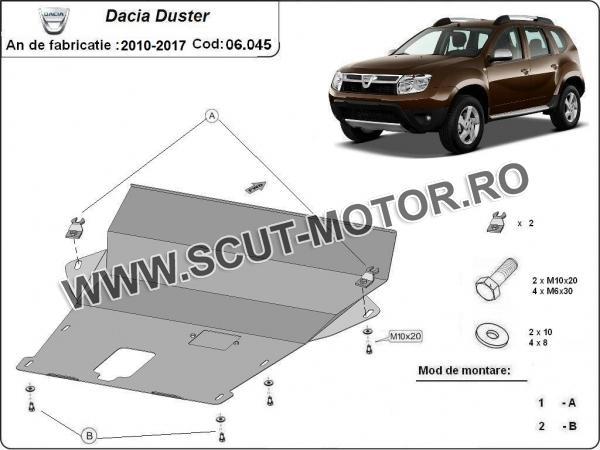 Scut motor Dacia Duster - 2,5 mm 1