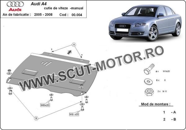 Scut cutie de viteză manuală  Audi A4 B7 All Road 2