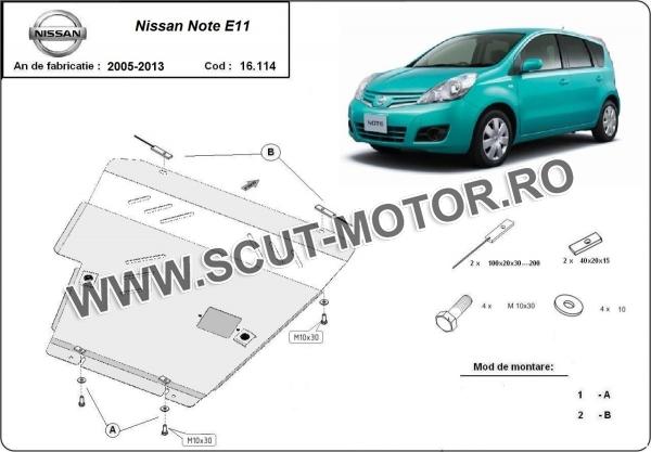 Scut motor Nissan Note 1