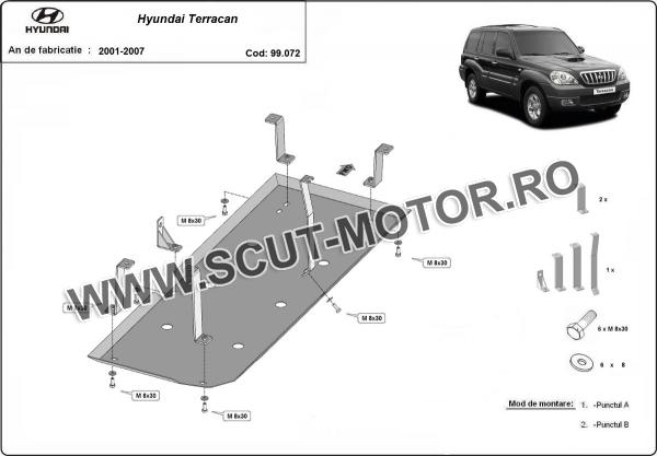 Scut rezervor Hyundai Terracan 1